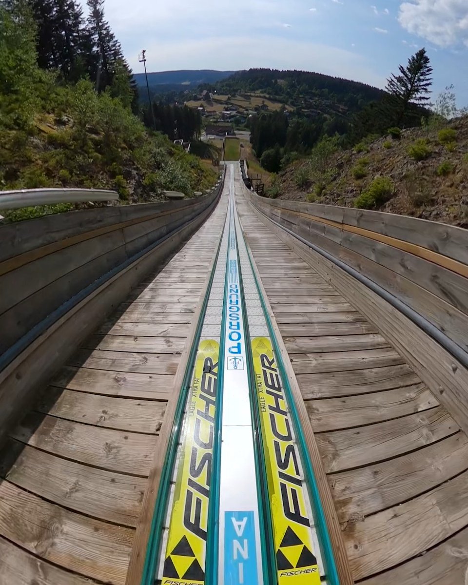 Practice makes perfect, even in the summer ⛷️ Shot on #GoProMAX by $1,000 GoPro Award recipient Anthony Roobert. #GoPro #HyperSmooth #GoProAwards #POV #SkiJump #BigAir