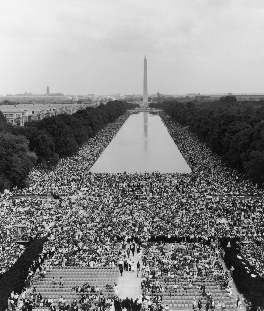 On August 28, 1963 an estimated 250k people came together for the #MarchonWashington to demand equal rights for Black Americans. 60 years after that historic moment, President Barack Obama reflects on how the Civil Rights Movement inspired his own community organization journey: