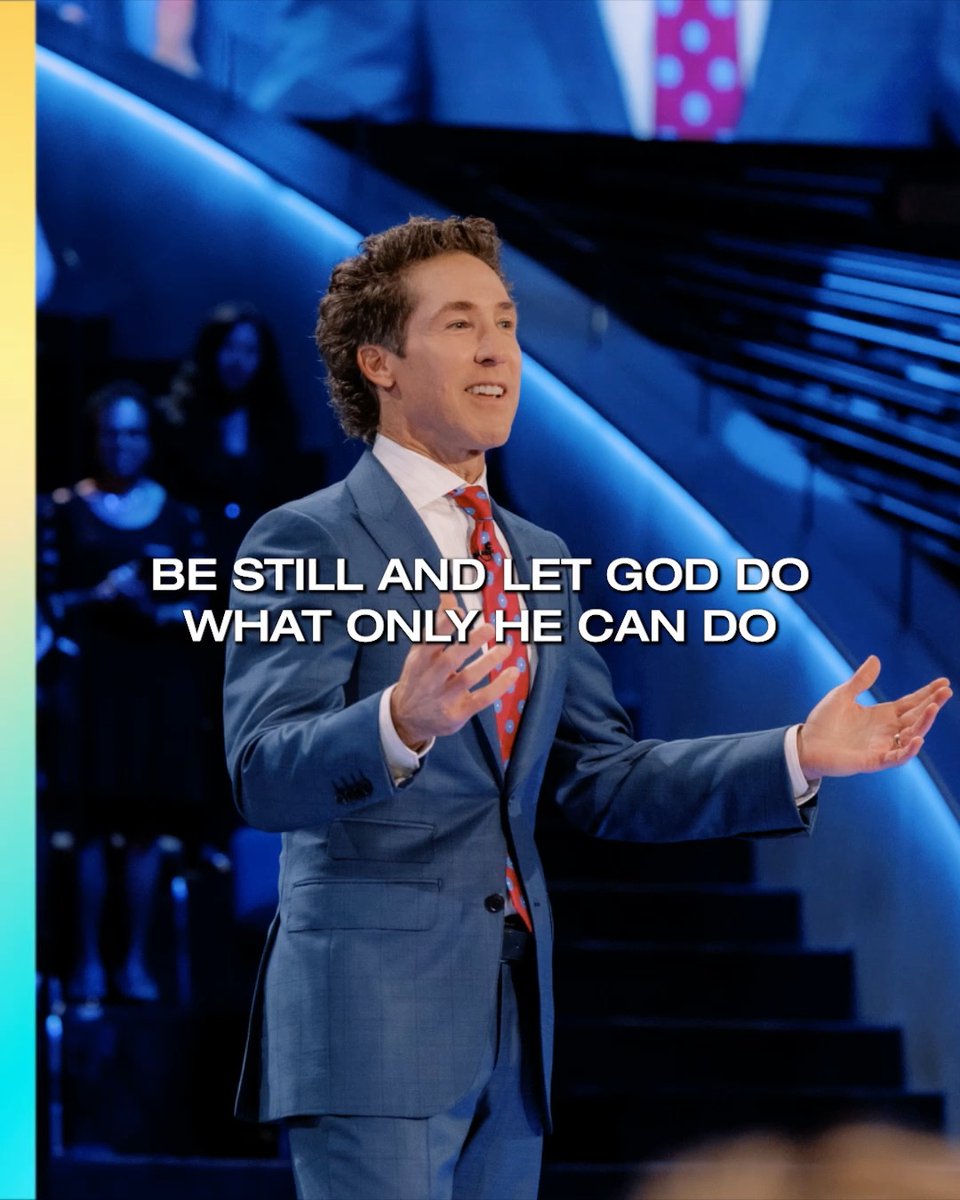 It says in Hebrews, “Those who have believed enter into rest.” It’s okay to leave it alone. You don’t have to make it happen in your own efforts. Give yourself permission to rest. Tune into Joel’s message today, "Leave It Alone"!