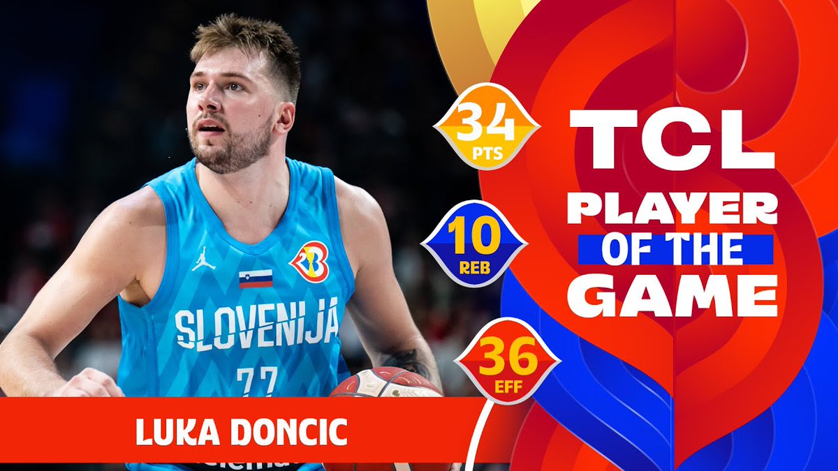 International Luka is a must watch. FIBA Basketball World Cup 🏆