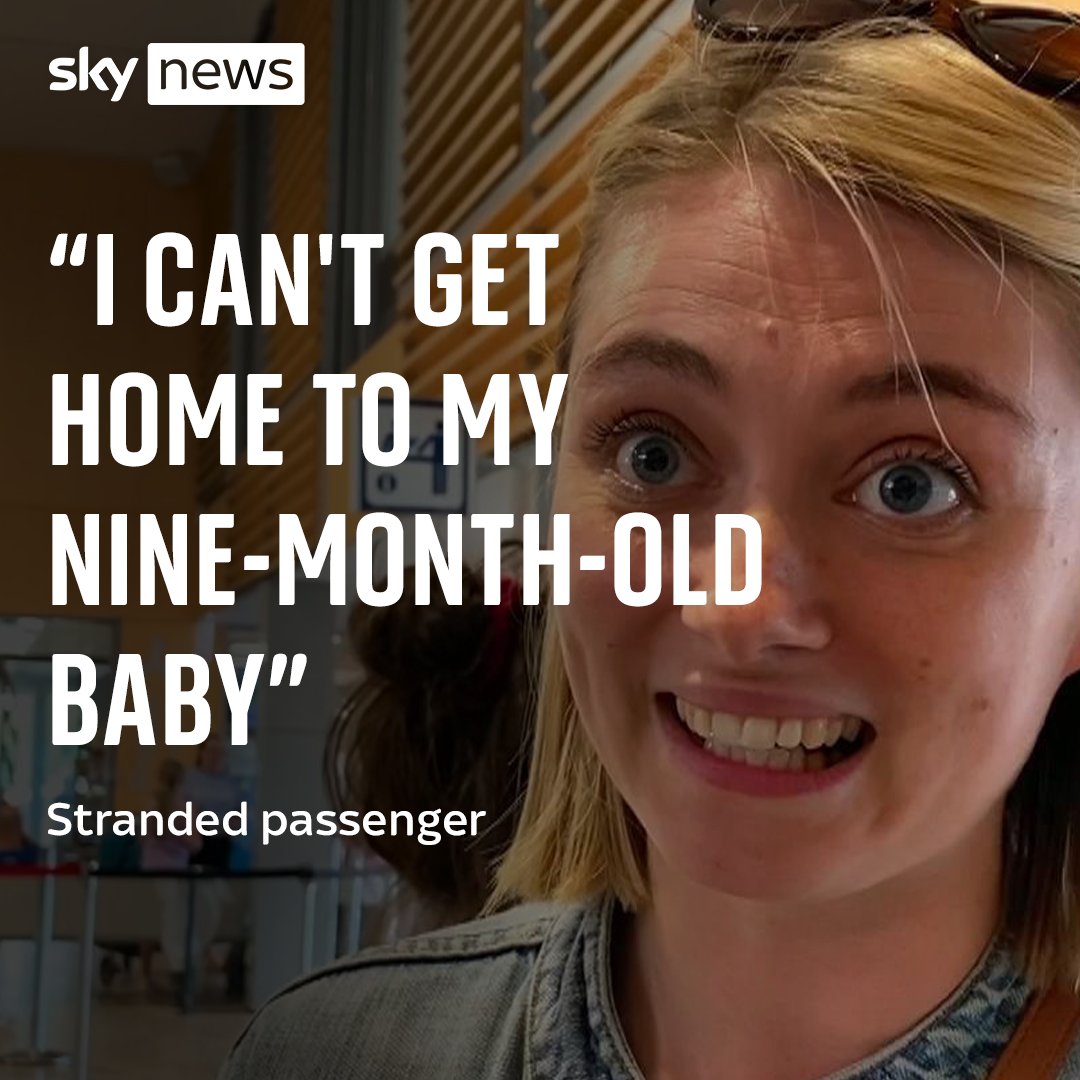 Britons stranded in the French town of Limoges say it's been a 'nightmare' trying to find alternative routes back home after their flights got cancelled due to a technical fault in UK air traffic control. Read more: