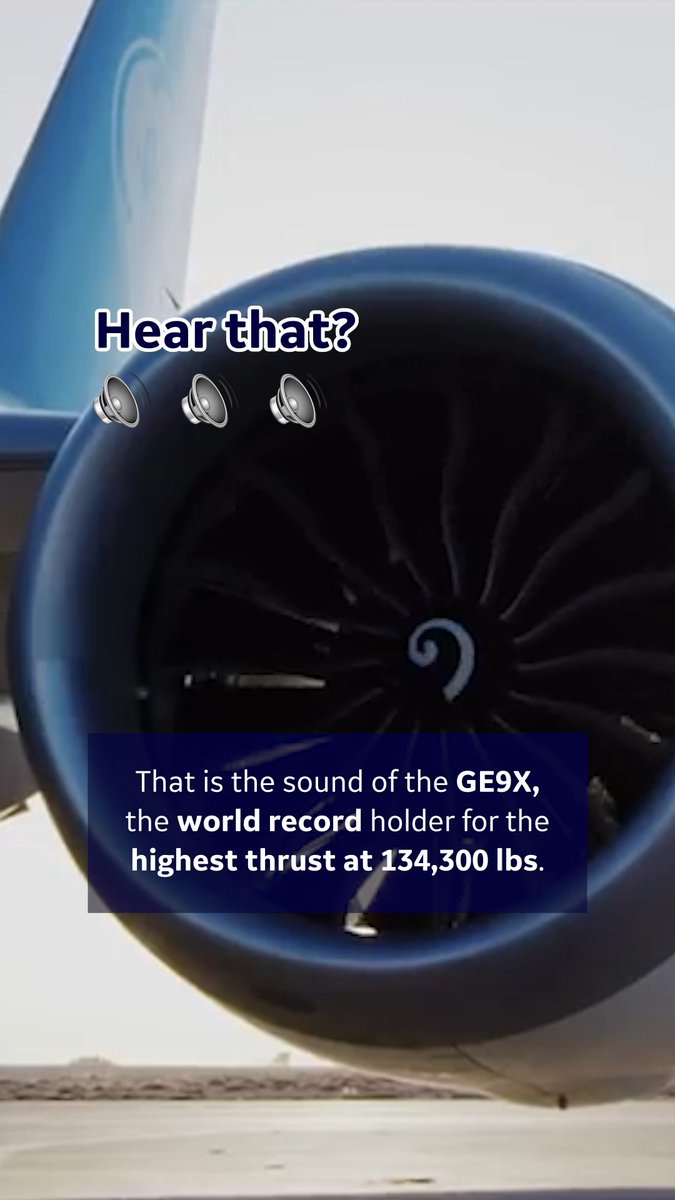 Innovation sounds a little like this… 🔈 #GEAerospace #Aviation #GE9X #Engineering