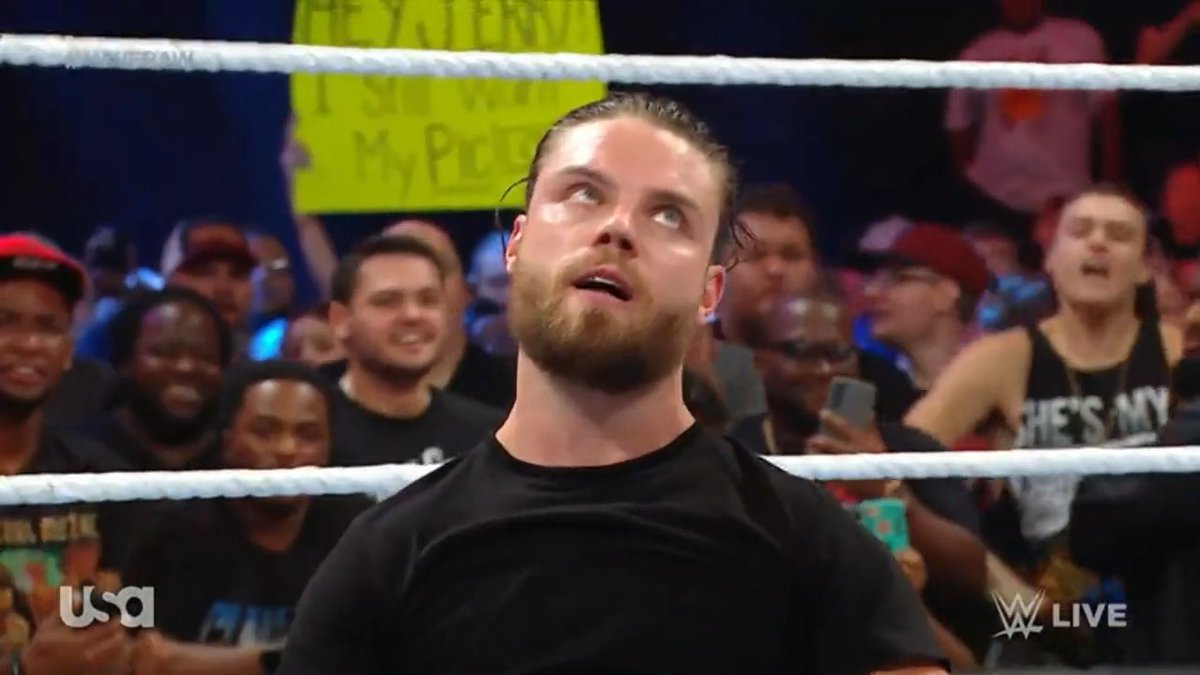 What's it gonna take for JD McDonagh to learn that he isn't on the team? #WWERaw