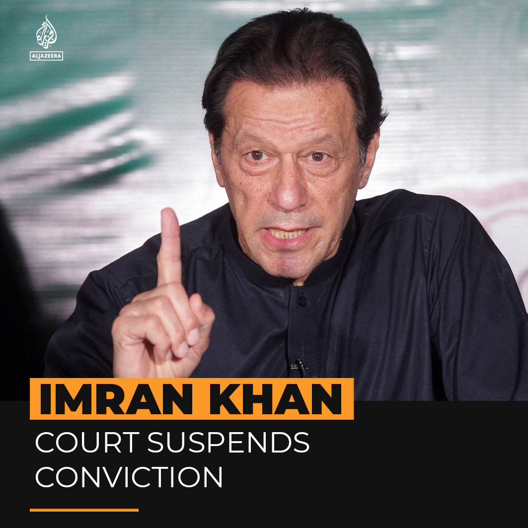 The Islamabad High Court has suspended former Pakistani PM Imran Khan’s conviction and ordered his release on bail. Khan was sentenced to three years earlier this month, on charges of unlawfully selling state gifts during his time in office ⤵️