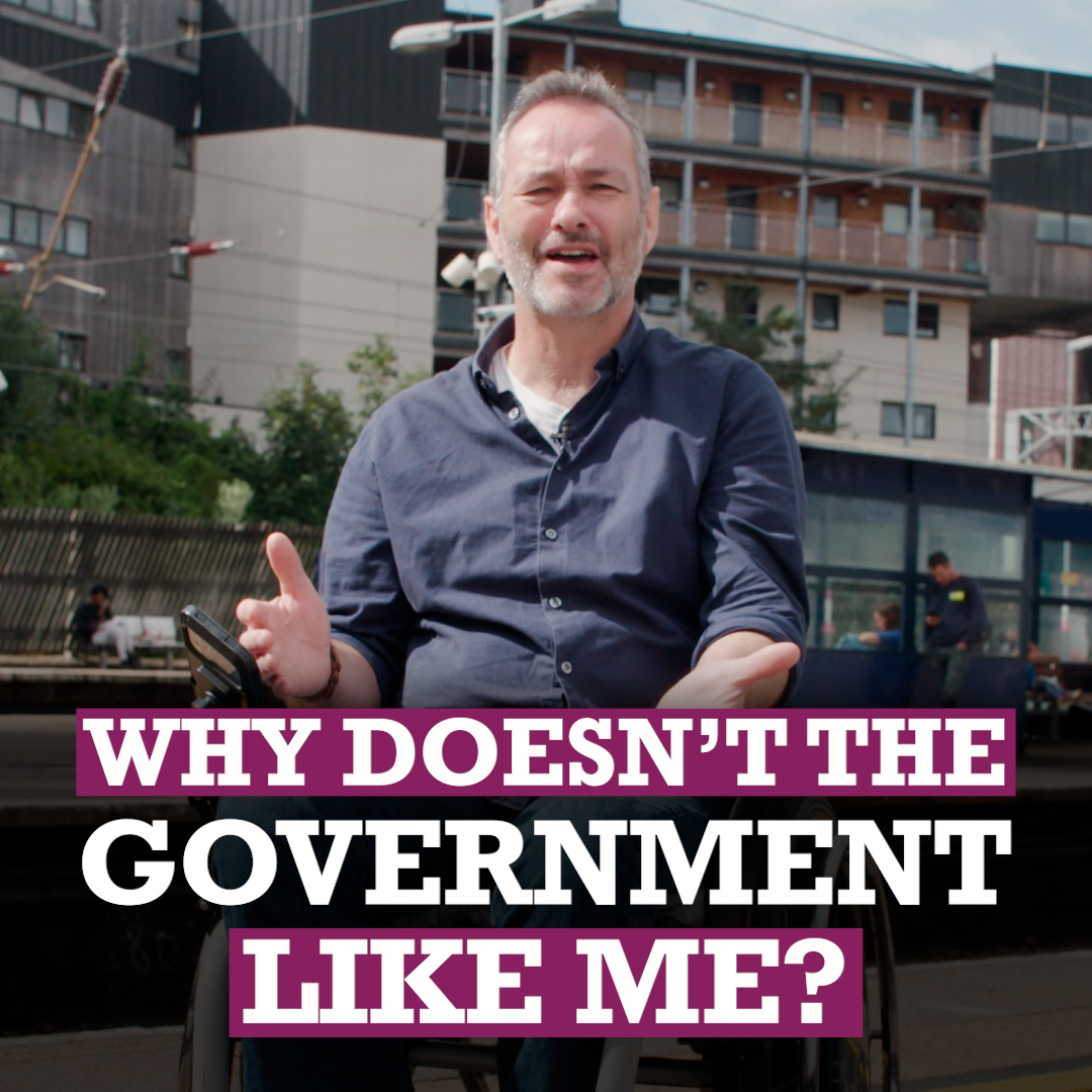 "I have a question for this government. Why don’t you like me?"