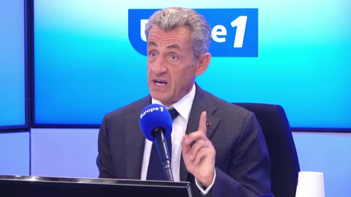 "J'ai toujours aimé Johnny [Hallyday] " déclare Nicolas Sarkozy sur #Europe1 #PascalPraudEtVous
