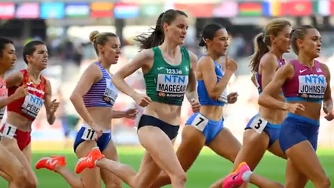 "Honestly, you're going to make me feel a bit teary." If you listen to one thing today, make it this brilliant speech from Ciara Mageean on the power of a nation cheering you on & the importance of finding things & people that inspire you.