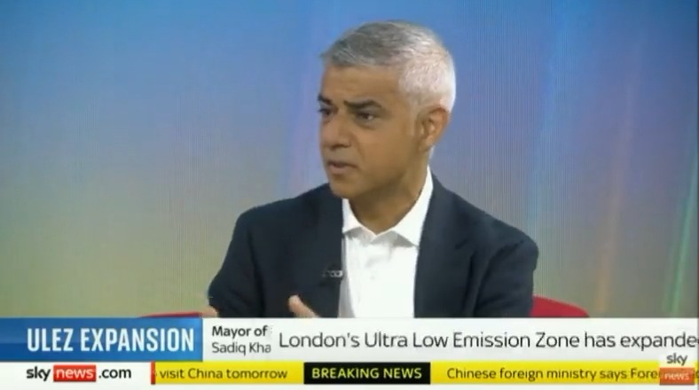 The decision to expand the ULEZ was not an easy one for me to make—but the ULEZ will help to protect the health of all Londoners and support us in tackling the climate crisis. #ULEZ #CleanAir