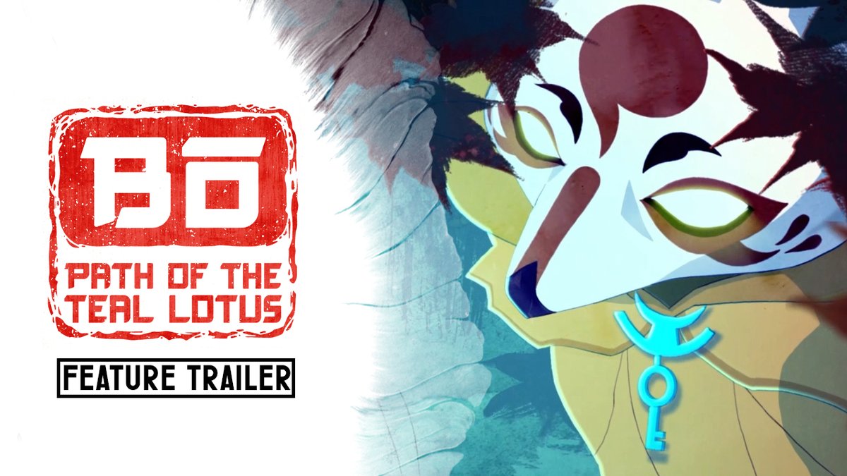 🥳Check out the NEW TRAILER for our #indiegame Bō: Path of the Teal Lotus! 👍Like 🗨️Comment 🔁Retweet #indiedev #trailertuesday