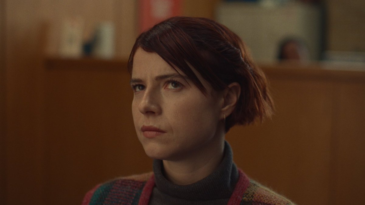 It's just a feeling. Try to hold it in. Enjoy this first look at Fingernails, a new Apple Original Film starring Jessie Buckley, Jeremy Allen White, and Riz Ahmed.