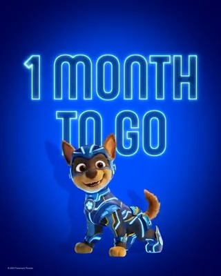 In ONE MONTH, get ready for a PAWsome adventure! 🐾💥 #PAWPatrolMovie blasts into theatres September 29.