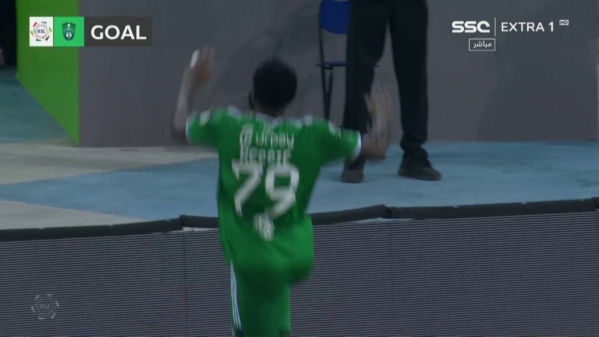 الرئيـس "كيسيه" بوووووووووووم ⚽️💚 #الأهلي_الطائي #دوري_روشن_السعودي