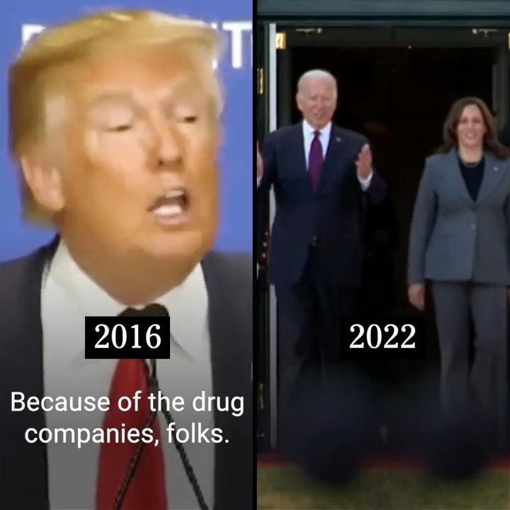 Trump promised and failed. Biden promised and delivered. #DemocratsLowerDrugCosts