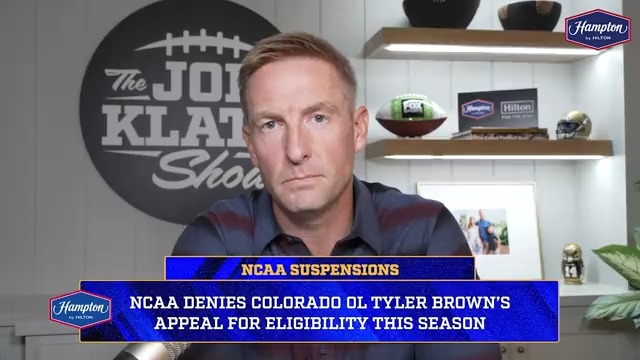 Not sure how anyone at the NCAA can hear Tyler Brown’s story and still deny his waiver. Joel Klatt nails it here. It’s heartless and a disgrace. NCAA Tyler Brown