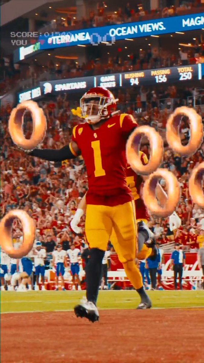 Zachariah Branch in USC’s season opener: 232 all-purpose YDs 2 TDs Freshman’s just getting started 🎮🔥 (via USC Football ✌️)
