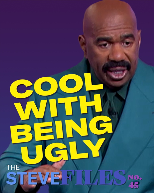 I'm cool with being UGLY ๐คฃ๐๐คฃ