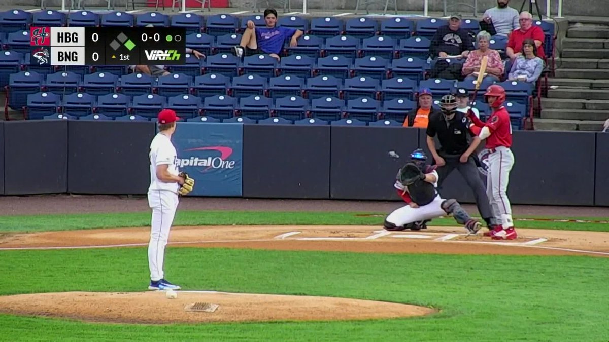 Kevin Parada throws out the first runner to try to steal on him in Double-A!