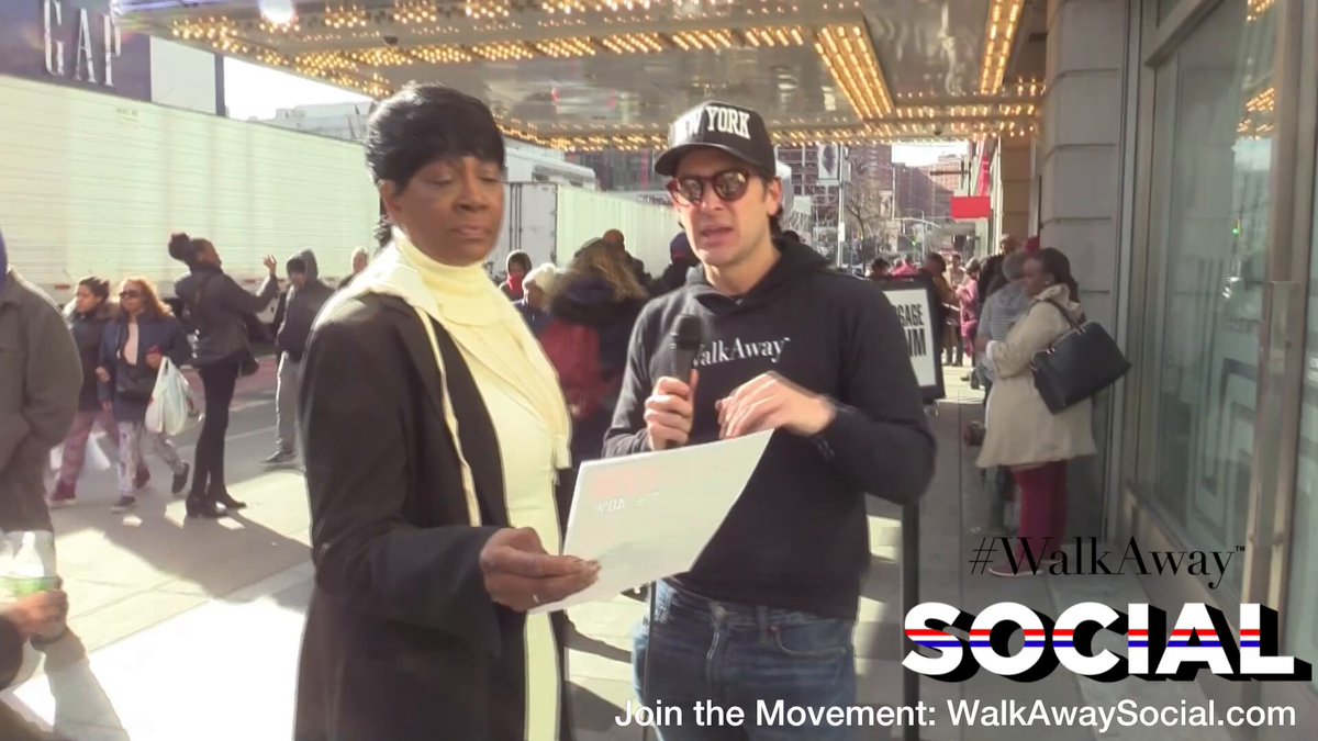 This movement is happening and it can’t be stopped. Democrats have used us and divided us long enough. Time’s up. #WalkAway