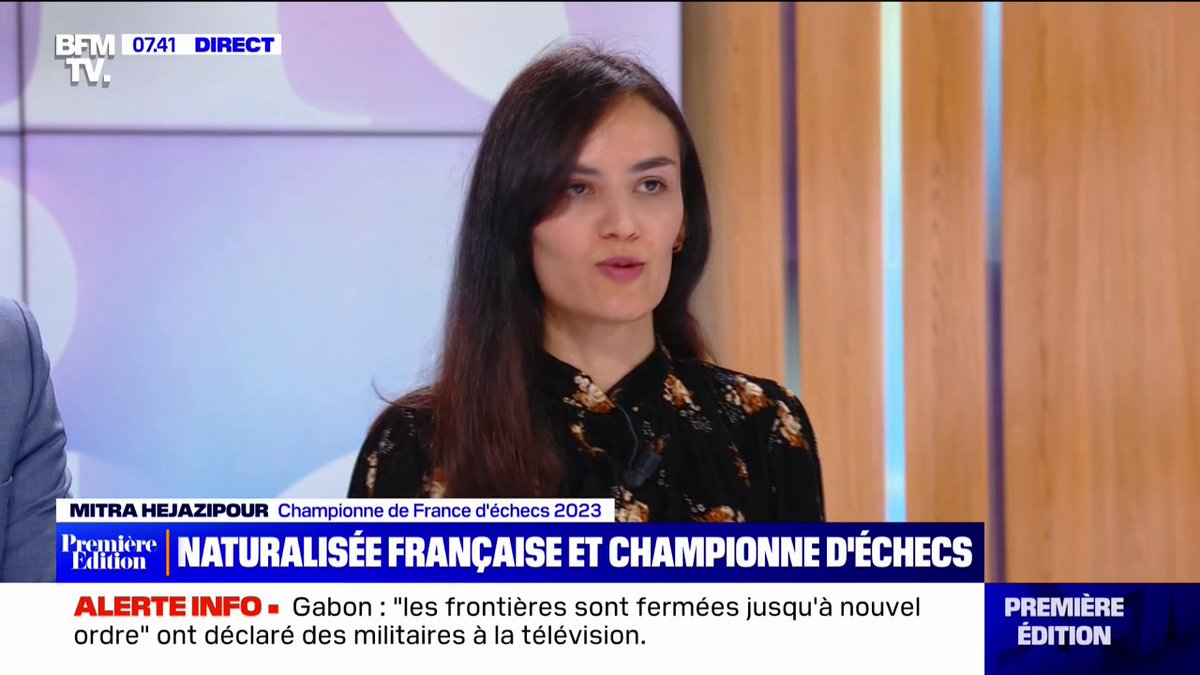 💬 "J'ai refusé de porter le hijab et j'ai été renvoyée de l'équipe nationale d'Iran" Rencontre avec Mitra Hezajipour, Iranienne récemment naturalisée française, sacrée championne de France d'échecs - Marie Gentric