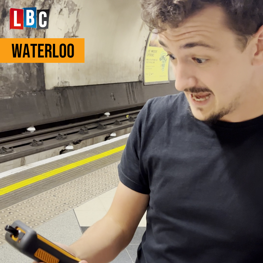 When establishment mouthpieces like LBC point out that millions of Londoners are going underground and getting poisoned everyday, you know Sadiq Khan is in trouble. He’s a thief and a liar. It’s not about pollution. Keep going #BladeRunners 👊🏼