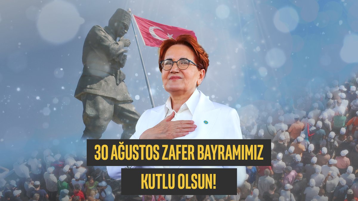 Her dönemde, her şartta ve her koşulda hakka tapan Türk Milleti’nin mutlak zaferi değişmemiştir, değişmeyecektir! Gazi Mustafa Kemal Atatürk’ümüzü ve şanlı vatanımız için şehadete erişen tüm kahramanlarımızı saygı ve minnetle anıyorum. #30AğustosZaferBayramı’mız kutlu olsun!
