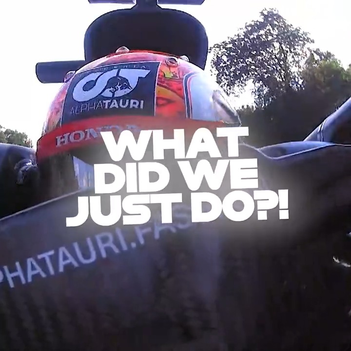 Pierre Gasly screaming at the top of his lungs after winning in Monza will never not be iconic 🤍 #ItalianGP #F1 PIERRE GASLY 🇫🇷