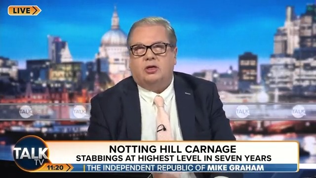 Mike Graham will not rest until he finds someone that agrees with him that Notting Hill Carnival should be shut down... Mike Graham 🇬🇧 | #TalkTV