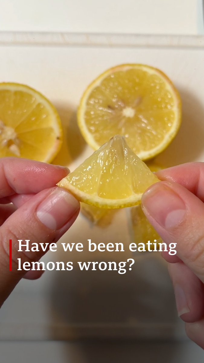 Have we been eating lemons wrong this whole time? 📻