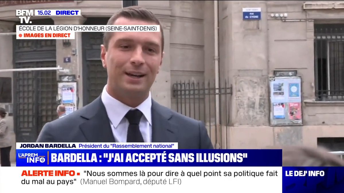 C'est mon devoir de président du premier parti d'opposition de défendre l'intérêt des Français devant le chef de l’État. Il y a deux sujets essentiels : je demande un geste significatif pour le pouvoir d'achat des Français, et la tenue d'un grand référendum sur l'immigration.