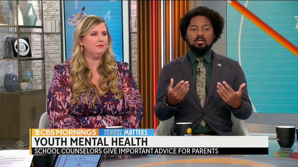 There is a crisis in youth mental health, the U.S. Surgeon General says — and as students head back to school, 2023 School Counselor of the Year Meredith Draughn and Illinois School Counselors Association's Brian Coleman share how parents can broach the topic with their kids.