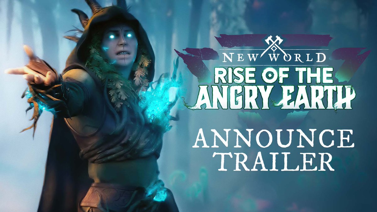 Artemis awaits. Ride mounts, wield a new weapon, and explore transformed lands in New World: Rise of the Angry Earth. Mount up on October 3 ⚔️