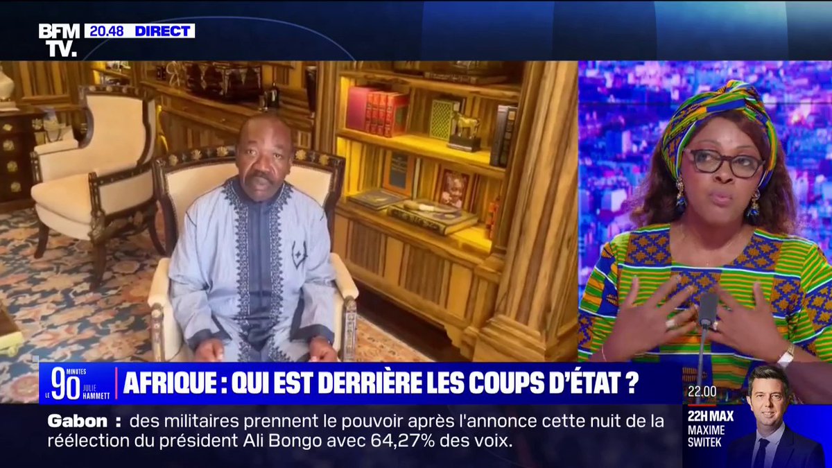 💬"Le bilan d'Ali Bongo est calamiteux" Laurence Ndong, présidente de "Debout Peuple Libre", à propos de la situation politique au Gabon