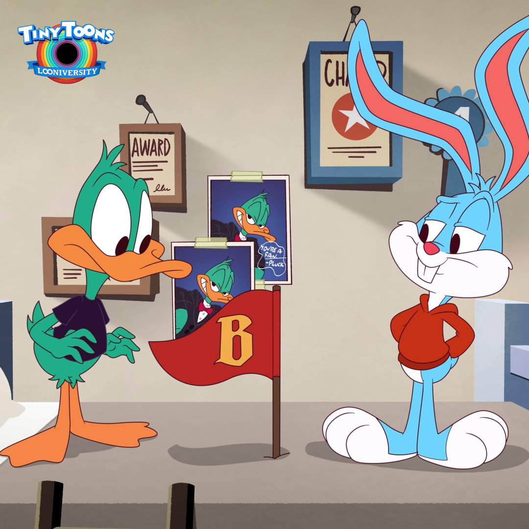 Battling out roommate conflicts - looney style 🐰🥊🦆 Tiny Toons Looniversity premieres 9/8 on @streamonmax and next day at 9a on Cartoon Network! Looney Tunes #CartoonNetwork #TinyToons #TinyToonsLooniversity #LooneyTunes #bugsbunny