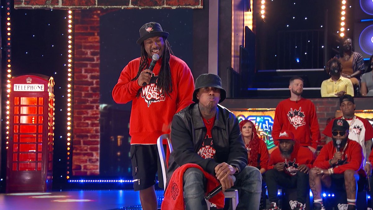 Big JJ acting so goofy that Jayda Cheaves can’t do nothing but spit 😂 #WildNOut is brand new tomorrow at 9p on VH1.