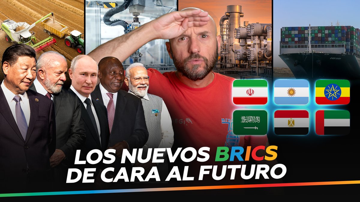 ⚡️ La reciente Cumbre de los BRICS es, probablemente, uno de esos acontecimientos que pasan discretamente por algunos noticieros, pero que quedarán escritos como un hito en la Historia. Hicimos este video para explicar por qué… Con: ¡Ahí les va!
