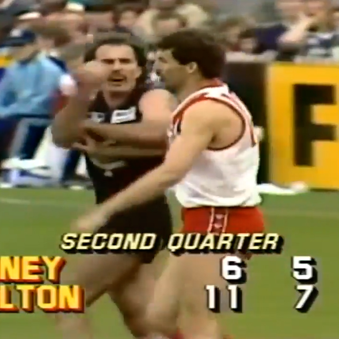 Safe to say things have changed a little bit since we last played Sydney in a final at the MCG 37 years ago... 😂 The iconic Kenny Hunter speaks on a heated 1986 qualifying final against the Swans! Carlton History