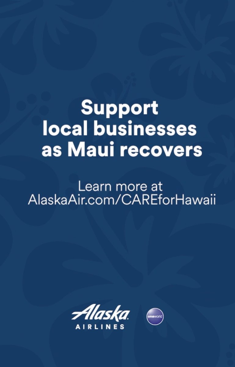 Local businesses are ready to welcome travelers back to Maui. Please have compassion and mālama (care for) the island during your visit. Flights to Maui are 40% off when you book by 11:59pm PT on 9/1/23 for travel through 10/18/23. Code MAUI40. Learn more:
