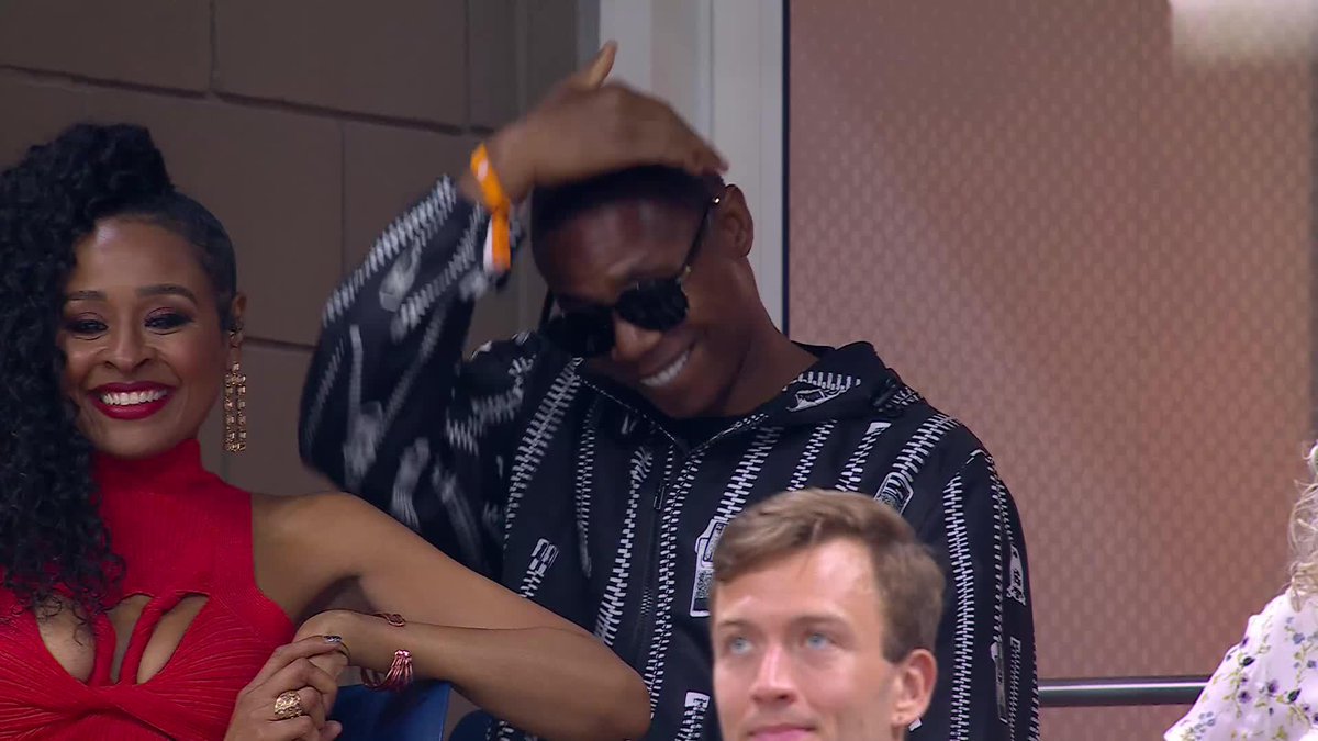 Doug E. Fresh at the #USOpen is a vibe.
