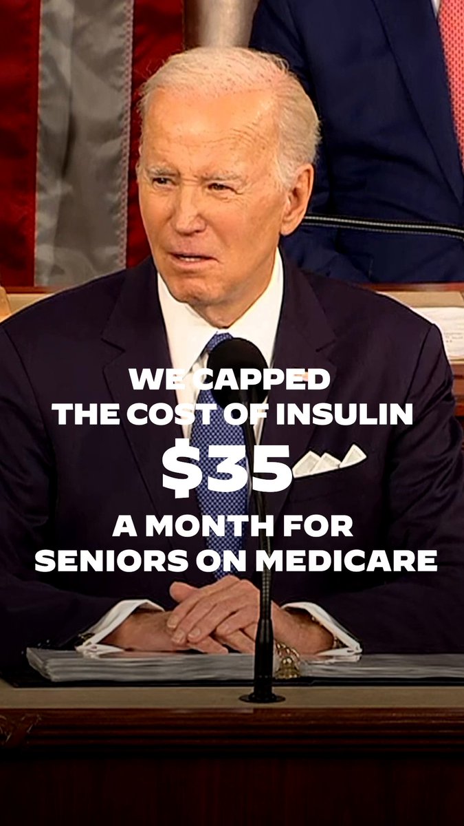 This Administration is lowering seniors’ drug prices. It’s as simple as that.
