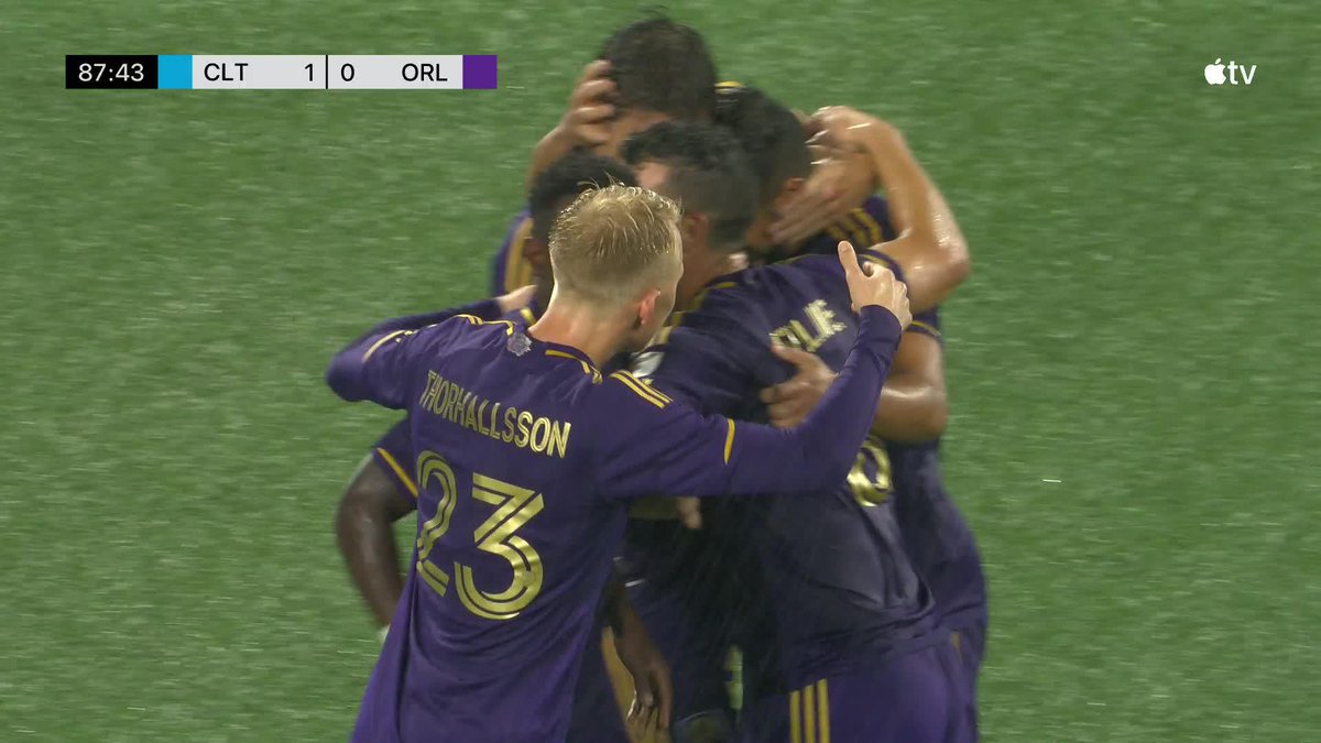 It's all level now! #VamosOrlando responds with a Martín Ojeda late in the second half. 😮‍💨