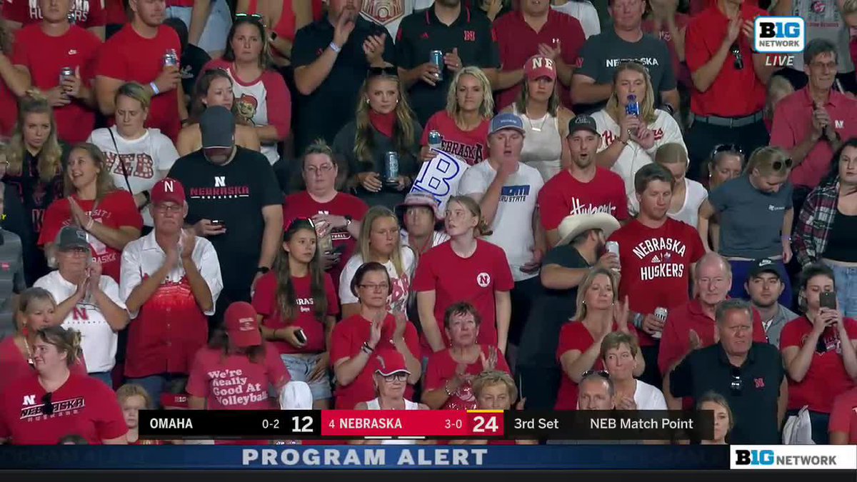 We did it, Husker Nation. 🫶