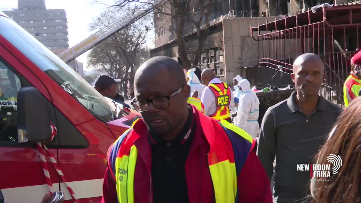 The death toll in the overnight fire at a residential building in the Johannesburg CBD is rapidly rising. Joburg Safety and Security MMC says it appears that there was a gate inside the building that was closed, so people could not get out. Watch: