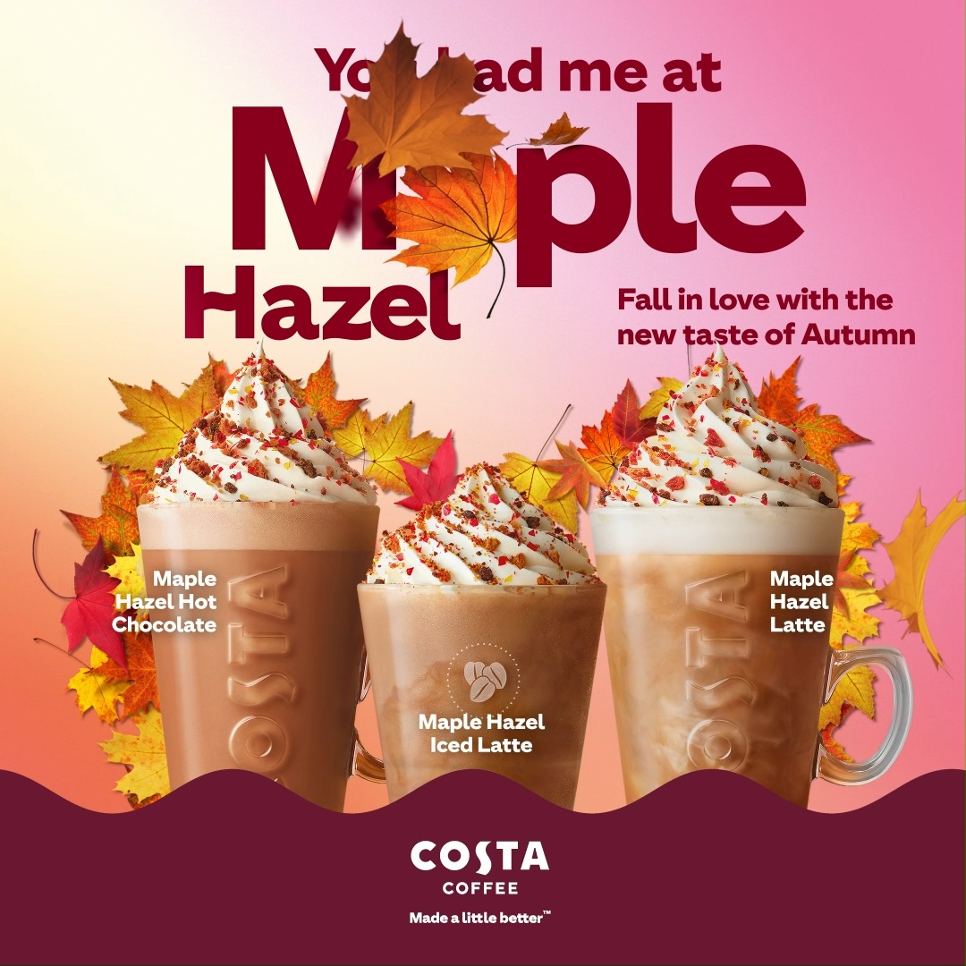 Fall in love with the new taste of Autumn 😋🍁 Our delicious Maple Hazel range is available now!