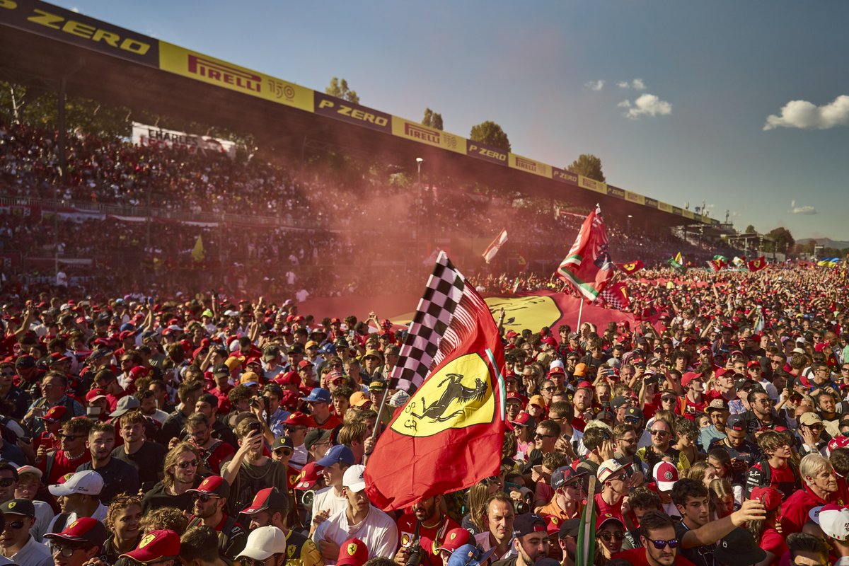 Driven by passion, racing and innovation, it's in our DNA. 𝗧𝗵𝗶𝘀 is who we are. The #Ferrari legacy continues. Siamo pronti, Monza ❤️💛 #ItalianGP🇮🇹