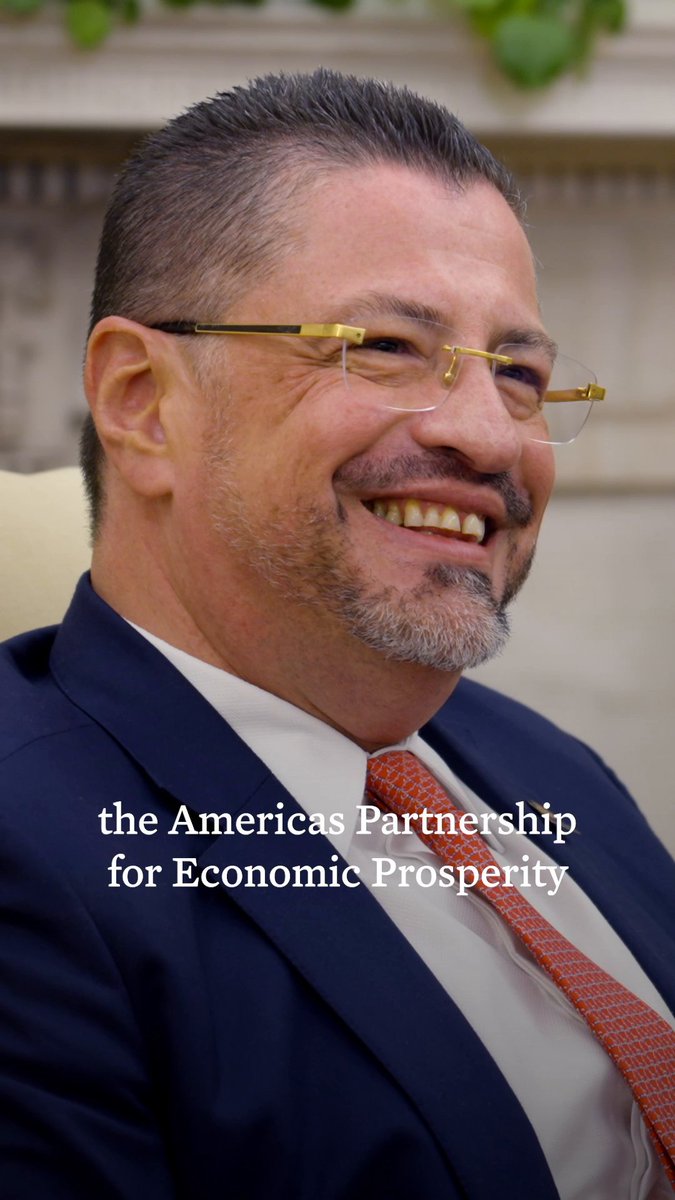 The United States and Costa Rica are not only united by the challenges we face – we’re united by the vision we share. A vision for a future of greater opportunity, freedom, equality, and dignity for all of our people.