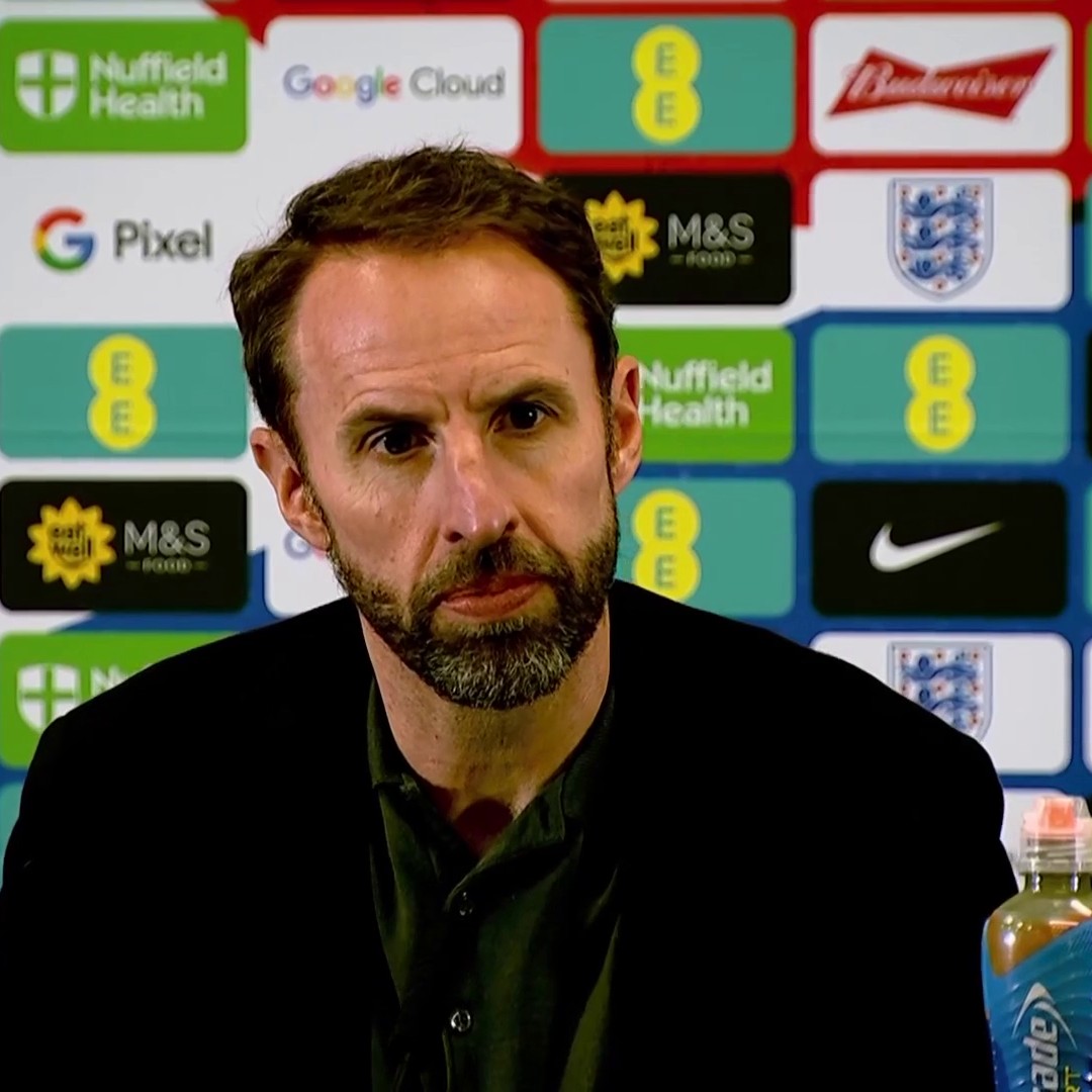 "He's a player that we're really interested in" Gareth Southgate explains why he has called up Levi Colwill and Eddie Nketiah to his England squad 💬