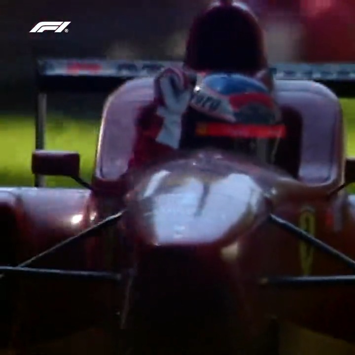 Nothing comes close to the passion of a Scuderia Ferrari HP win at Monza ❤️ Michael Michael Schumacher raised the roof with his first win in red in 1996 #ItalianGP #F1