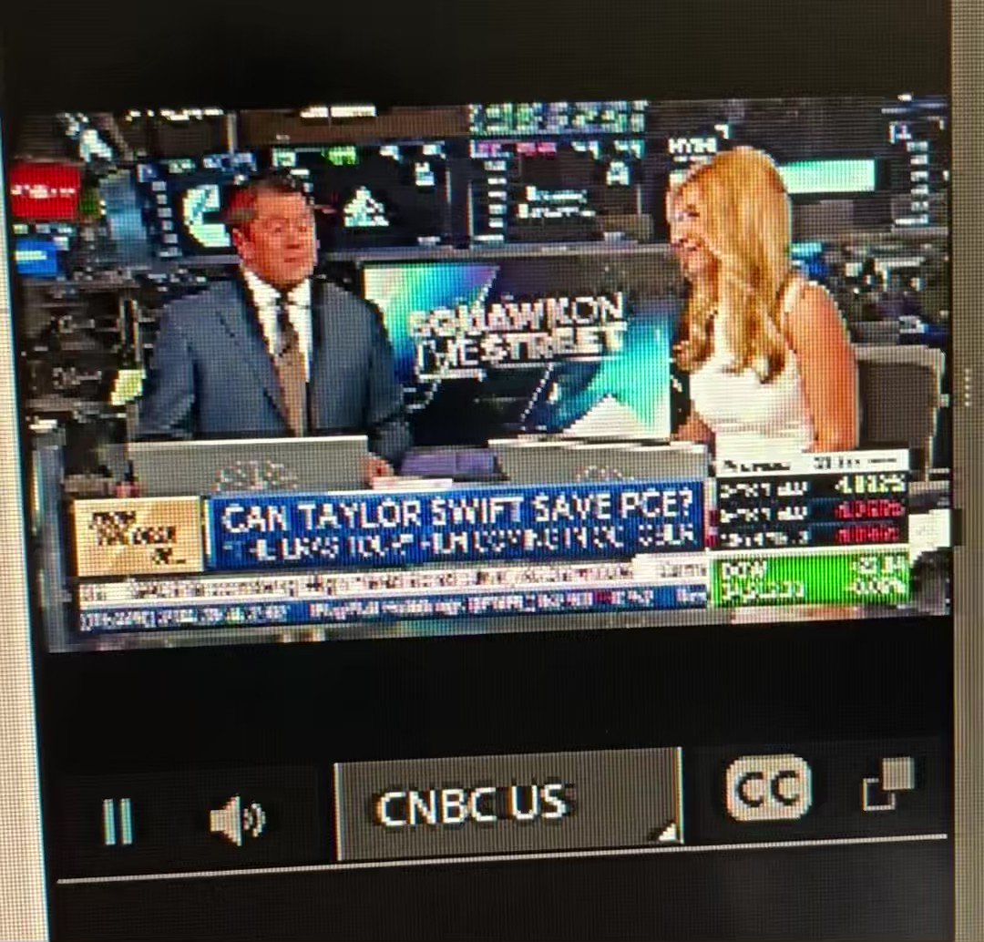 CNBC "Could this be the highest grossing film of the season" $AMC Taylor Swift #barbie