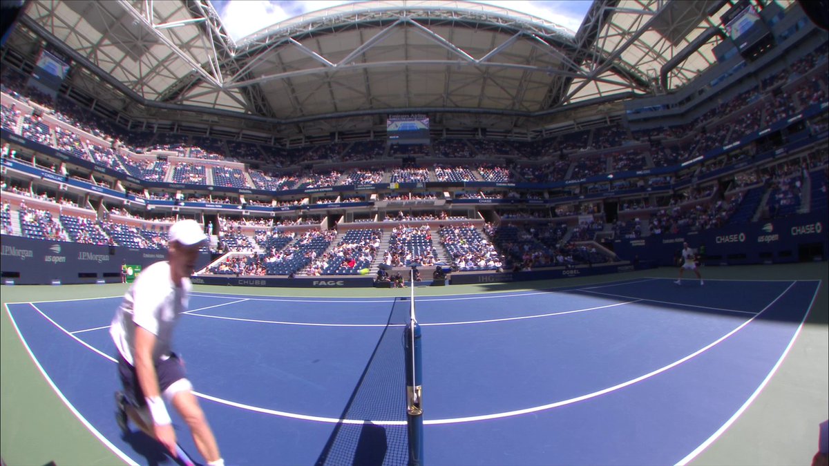 "HOW GOOD IS THAT! HOW GOOD IS THAT!!" Andy Murray pulls off a contender for shot of the tournament so far 😍