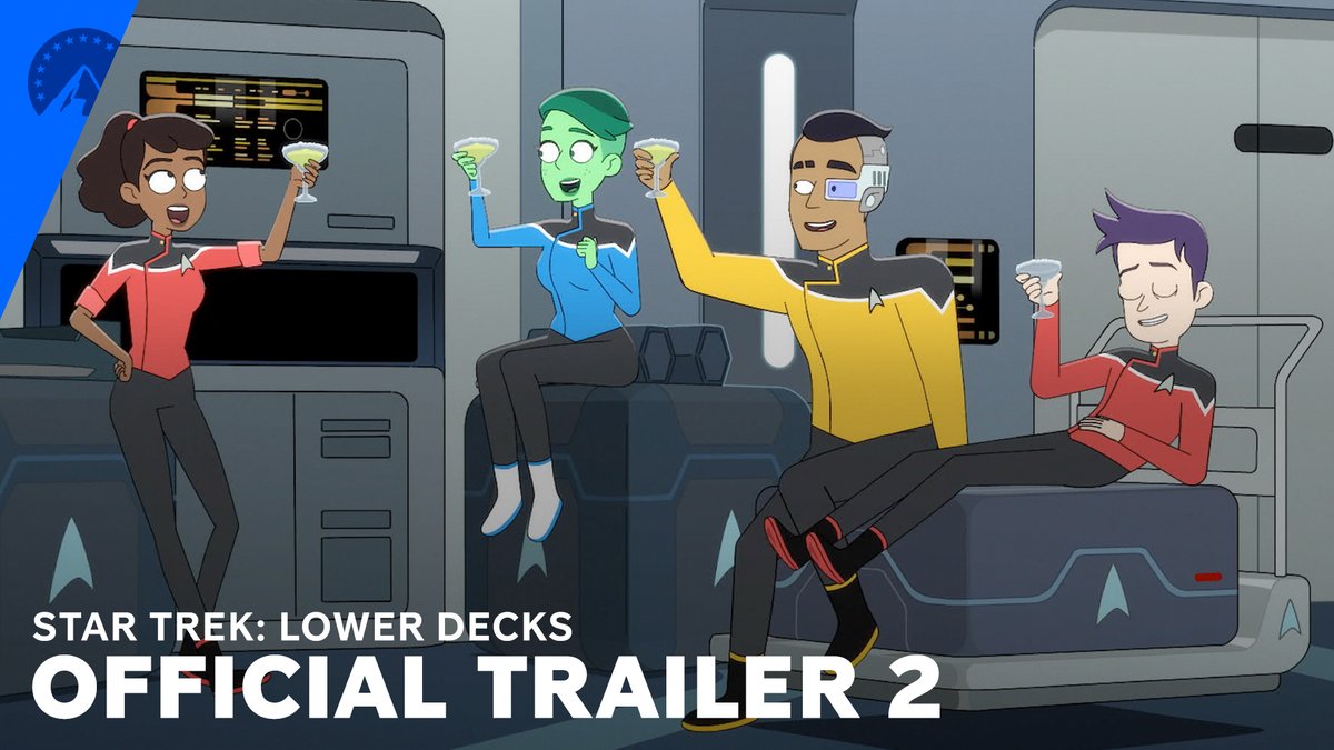 There are the big shots and then there's the crew of the U.S.S. Cerritos. A new season of #StarTrekLowerDecks premieres September 7 exclusively on #ParamountPlus!